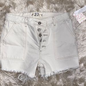 Free People Denim Shorts